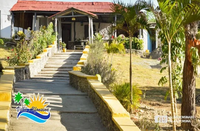 Villa Alfonsina Punta Rucia Entrance